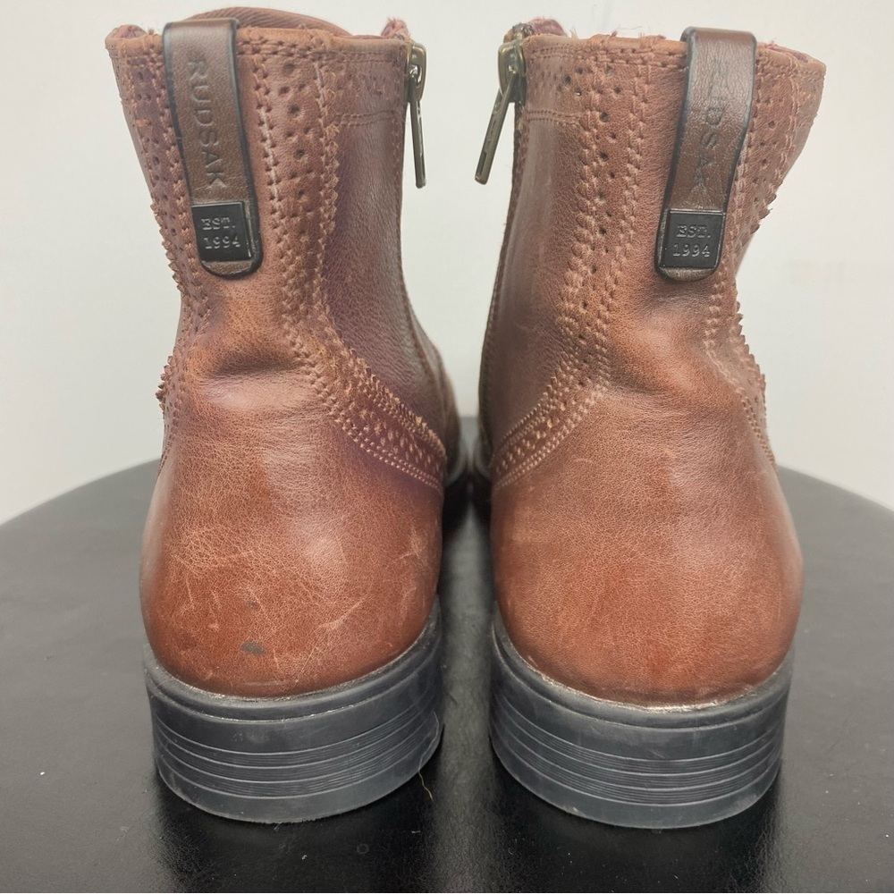 Rudsak • leather wingtip ankle boot - Picture 3 of 11
